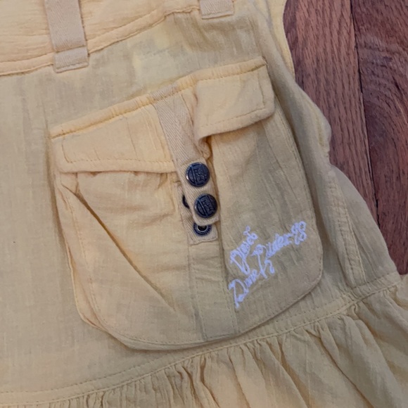 Diesel yellow ruffle skirt - Picture 2 of 6